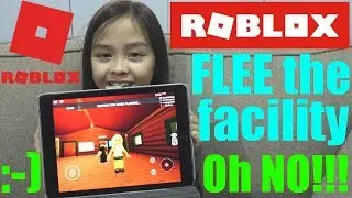 Hulyan and Maya's ROBLOX Game Time! Roblox Flee the Facility Fun Playtime Video