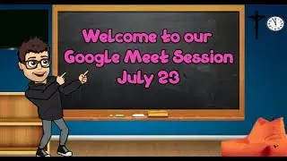 July 23 Google Meet Session: Kahoot Game on Healthy Eating