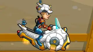 Ховербайк в Хилл Климб #31 Hill Climb Racing 2 на Машинки Кида
