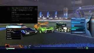 Rocket league with the boys