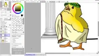 Рисуем аву для паблика МЕМЫ ПРО ЦЫПЛЯТ