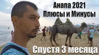 Анапа 2021 - Вечный ветер, Бесконечный пляж и Море из Водорослей / Плюсы и минусы переезда