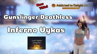 Lost Ark | Gunslinger Deathless Inferno Vykas | Addicted to Delight Title (Fixed Audio)