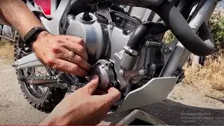 Техническое обслуживание Honda Сrf 300 l / Замена масла на мотоцикле / Oil change