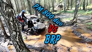 Жесткий тест драйв РМ 800 Duo! Битва BRP против РМ 800!