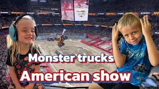 Mobster trucks. American show. 🇺🇸