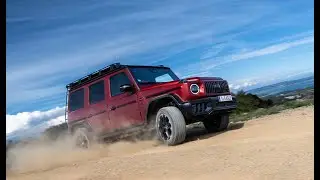 Driving the Mercedes-AMG G63 G-Class on a Muddy Rally Stage Is a Blast