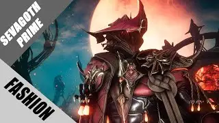 Warframe | Fashion Frame | Sevagoth Prime : Nightmare Hunter