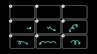 55+ Glowing Doodle Arrow Pack
