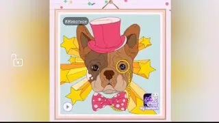 Раскраска Пёсик🐶