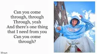 Jeremy Zucker - comethru (Lyrics)