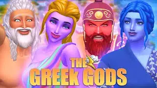🔱 The Greek Gods ⚡ | The Disney Save | Sims 4 CAS