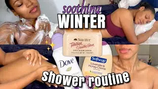 SOOTHING Lavender Winter 2022 Shower & Body Care Routine | SMELL & FEEL Good AF
