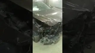 Разбитый Хундай Соната. Обзор.  #кузовнойремонт #покраскаавто #ремонтавто