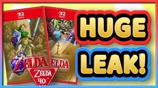 HUGE Nintendo Switch 2 Leaks Appeared! |  Zelda 40th, Ocarina of time & MORE!