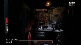 играю во пять ночей с Фредди 1