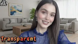 [4K USA] Transparent Ruby Fashion Haul Try-On Haul #22