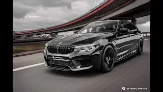 BMW M5 F90 2019 Competition Acceleration, Sound and Top Speed