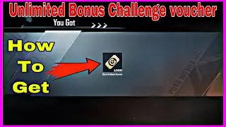 HOW TO GET UNLIMITED BONUS CHALLENGE VOUCHER || PUBG MOBILE BONUS CHALLENGE VOUCHER FREE || 3 TRICKS