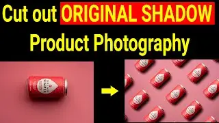 Cut Out ORIGINAL SHADOW Product Photography Photoshop