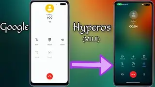 😱⚡️How  To Replace GOOGLE Dialer From HYPEROS (MIUI)Dialer | Remove Google Dialer| 2024