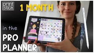 How I use my DIGITAL PLANNER on my iPad Pro | May in the Pro Planner - Planning Tips