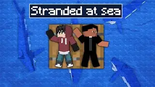 Wetzkie And Mikel STRANDED AT SEA in Minecraft!