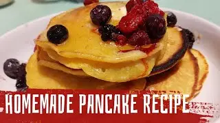 Easy Pancakes Made from Scratch!