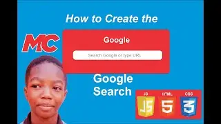 How to create the Google search with HTML, CSS and JavaScript