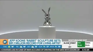 Jeff Koons 'Rabbit' sculpture goes for $91.1 million