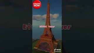 Build The Earth - FRANCE #🇫🇷 #France #EiffelTower #French #Europe #BuildTheEarth #BTE #Minecraft