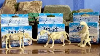 Ice Age Prehistoric Animal Fossil Excavation Kits (Please Read Description)
