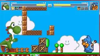 Mugen Mario Special No1 Heroes vs Villians (4v4 Battle)