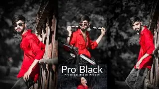 Free Lightroom Premium Preset | Edit Professional Black And Red Preset In Lightroom Mobile Tutorial