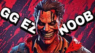 TOXIC BULLIES Get SALTY Against PERKLESS TRAPPER!! | Dead by Daylight