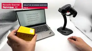 Rayoungtek X2 Barcode Scanner Functional Demonstration of Wired and Wireless Connection