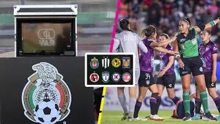 ¡De ultima hora! El VAR llega a la Liga MX Femenil. 😱⚽️