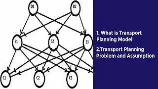 11. What is Transport Planning Model || Transport Planning Problem and Assumption | Bangla