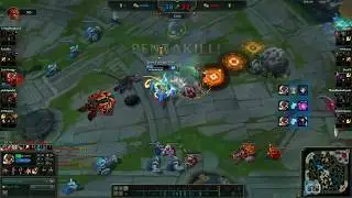 1v5 Solo Corki Penta