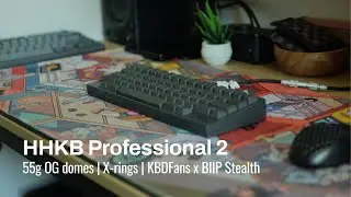 HHKB Professional 2 w/ 55g OG Domes and X-rings (Sound Test)
