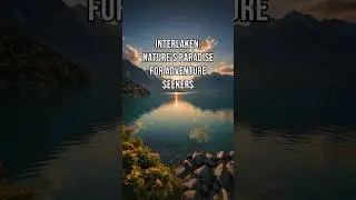 Interlaken: Nature's Paradise for Adventure Seekers