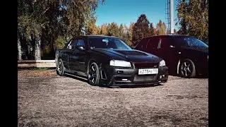 GVR и Бусырев тестят Skyline. Дрифт по развязкам. Влог.