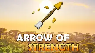 Arrow of Strength in Minecraft I How To Make Arrow of Strength (Recipe).