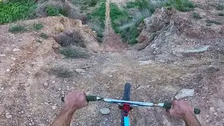 DOWNHILL on BMX WITH NO BRAKES