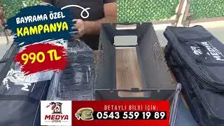 Hayatınıza lezzet katacak, kolay taşınabilir portatif mangallık ile tanışın!