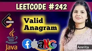 Valid Anagram | LeetCode problem 242