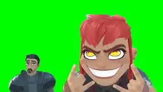 Nimona Green ScreenII Promise You Won'tFreak Out Nimona 