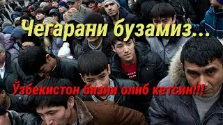 Чегарадаги ахвол...Ўзбеклар хор бўлди...😔