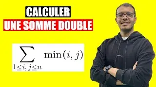 Comment calculer une somme double ?