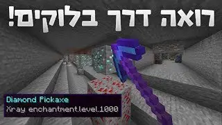 יש לנו פיקאקס שיכול לראות דרך בלוקים?! (מטורף!!) | עם @MaccariTA